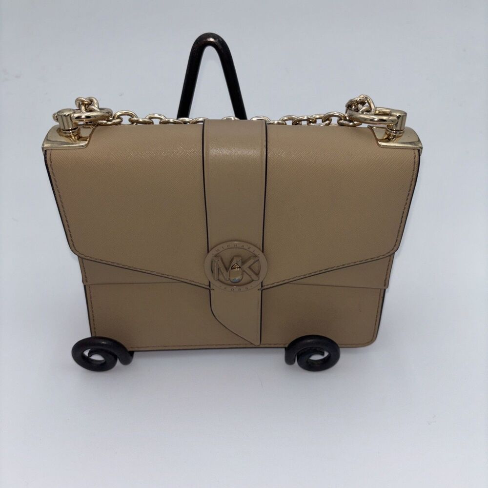 Michael Kors Beige With Gold Accents